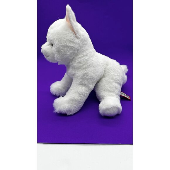 Douglas Cuddle Toys Winnie White Plush Kitty Cat Soft 8" Stuffed Animal Toy - Picture 2 of 8